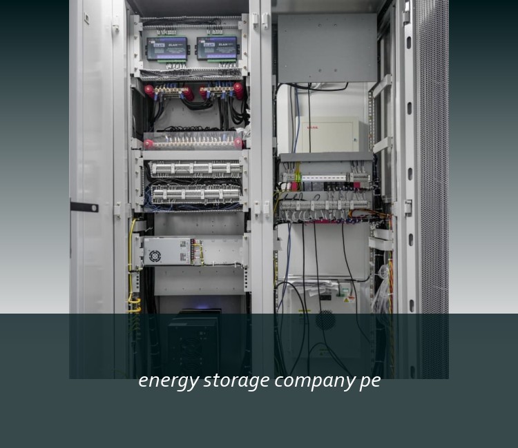 energy storage company pe