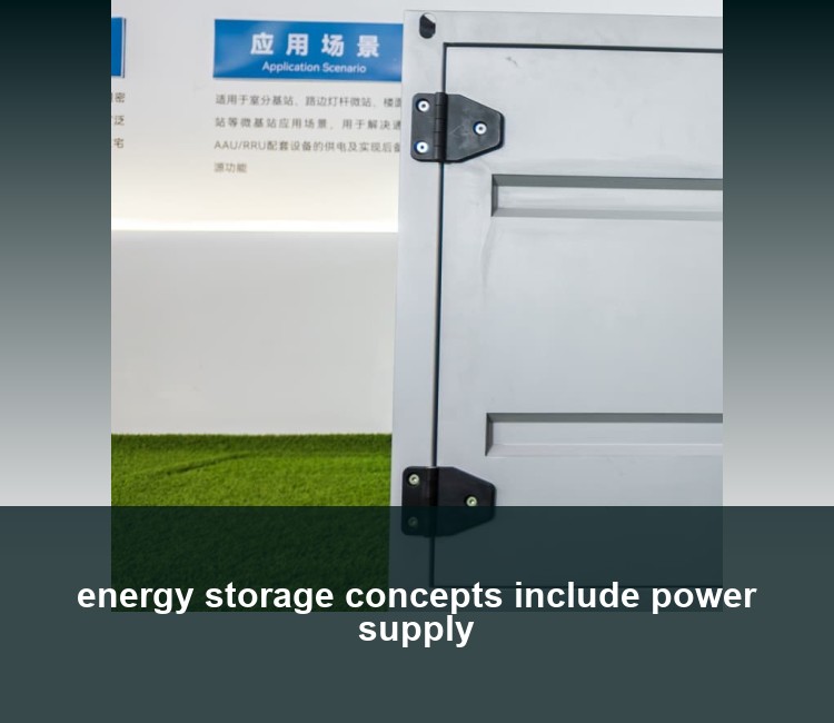 energy storage concepts include power supply
