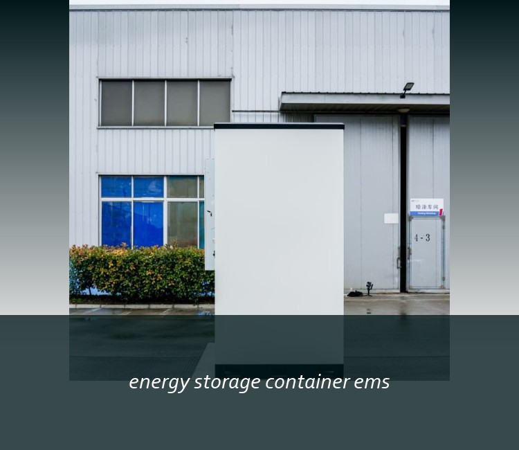energy storage container ems