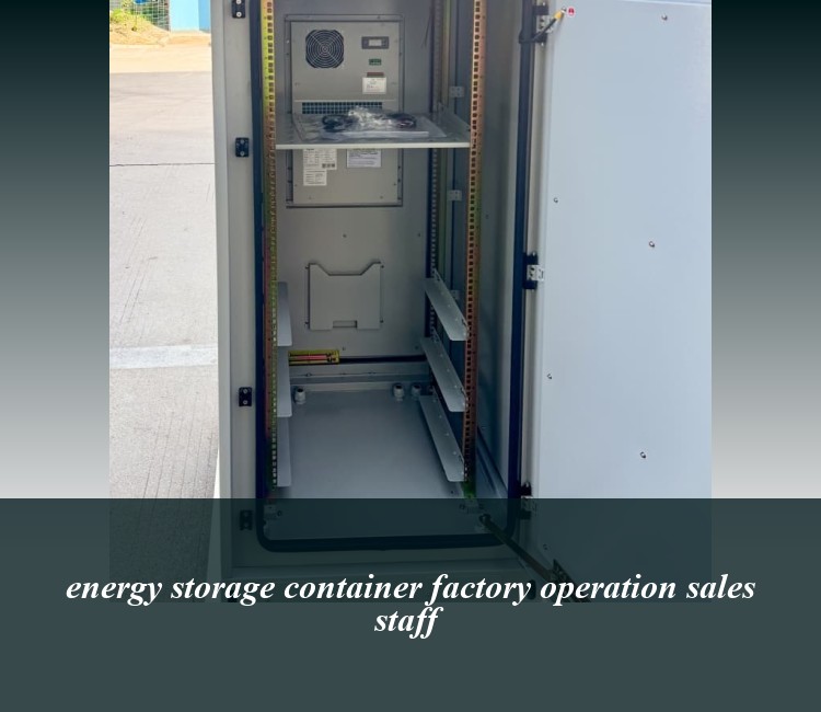 energy storage container factory operation sales staff