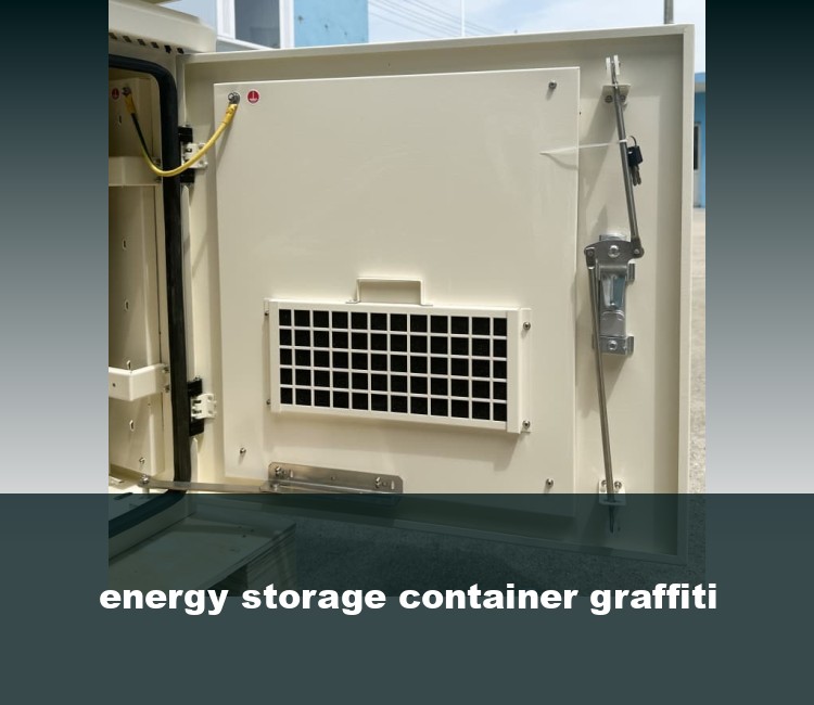 energy storage container graffiti
