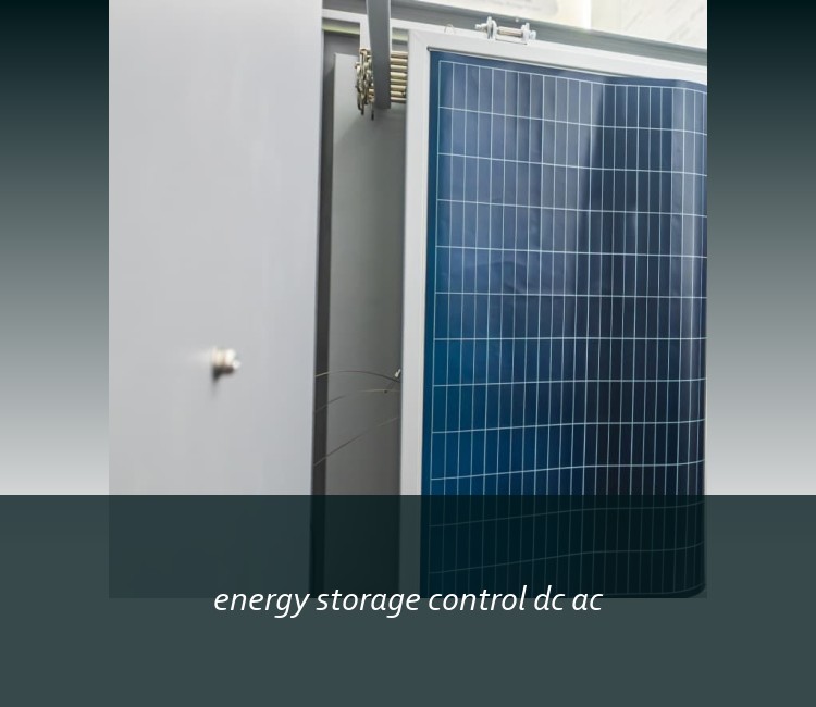 energy storage control dc ac