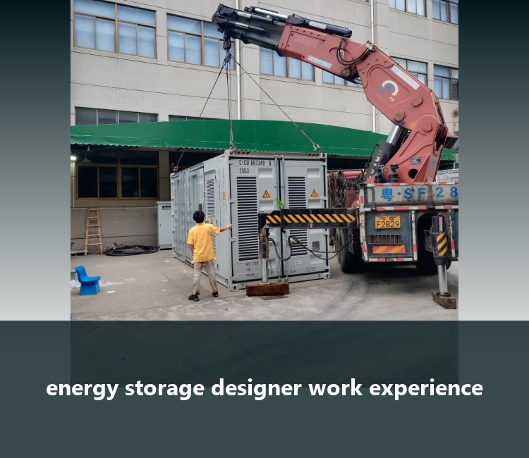 energy storage designer work experience