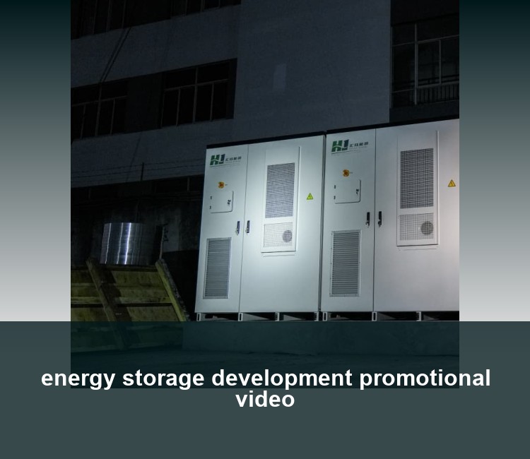 energy storage development promotional video