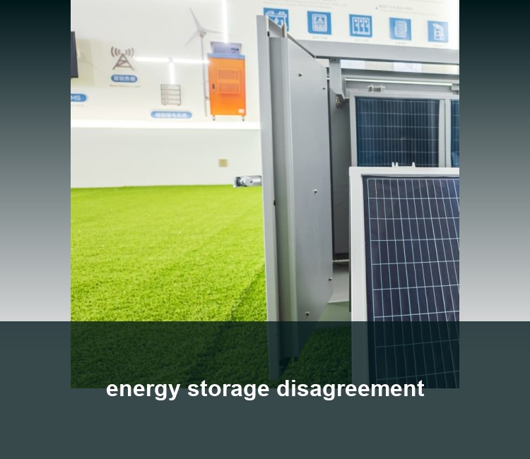energy storage disagreement