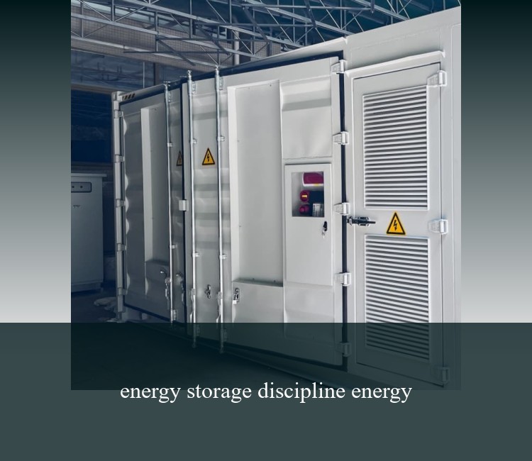 energy storage discipline energy