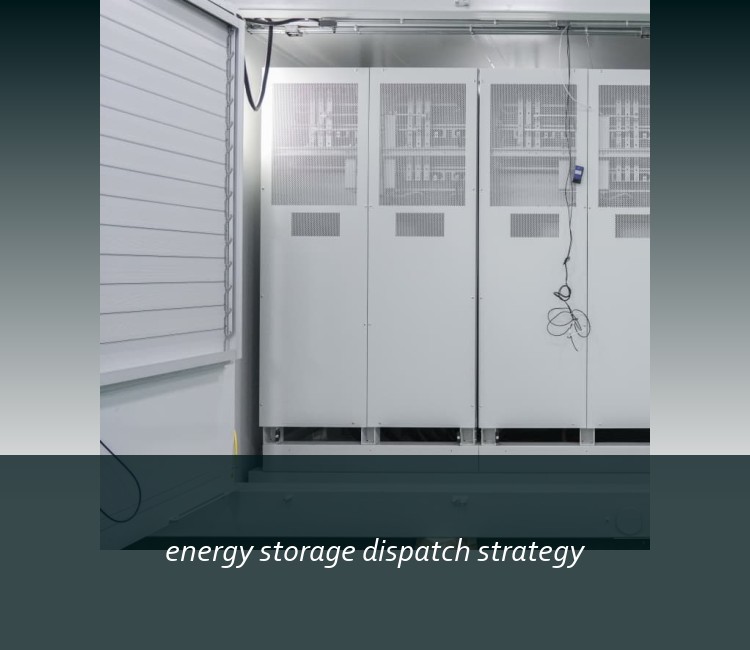 energy storage dispatch strategy