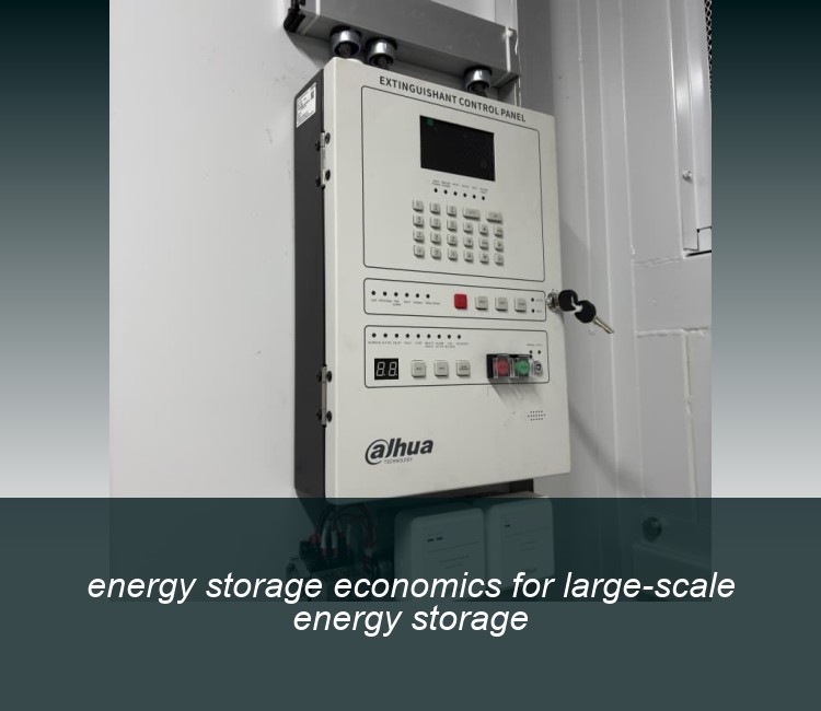 energy storage economics for large-scale energy storage