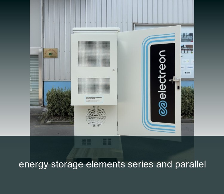 energy storage elements series and parallel