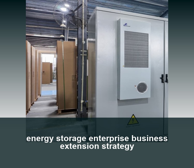energy storage enterprise business extension strategy