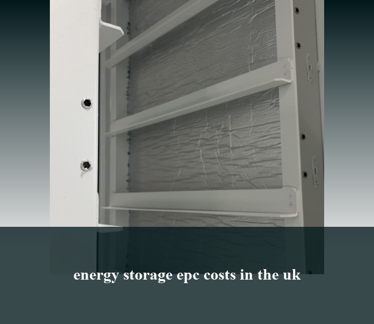 energy storage epc costs in the uk