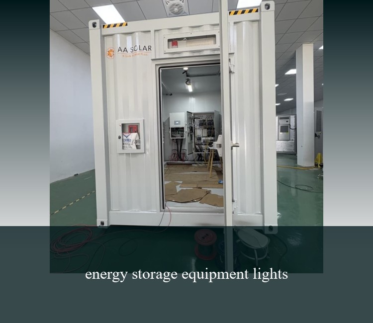 energy storage equipment lights