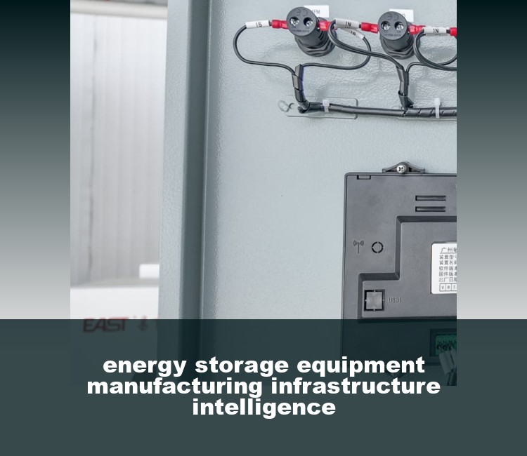 energy storage equipment manufacturing infrastructure intelligence