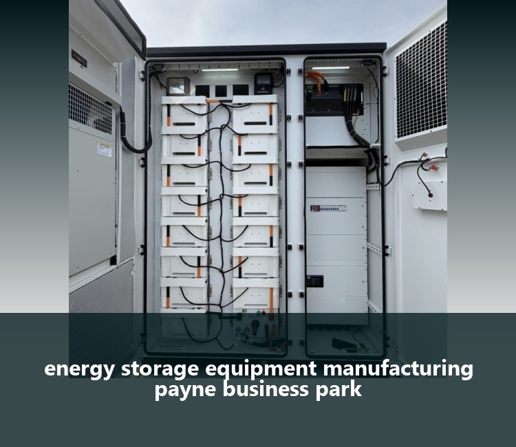 energy storage equipment manufacturing payne business park