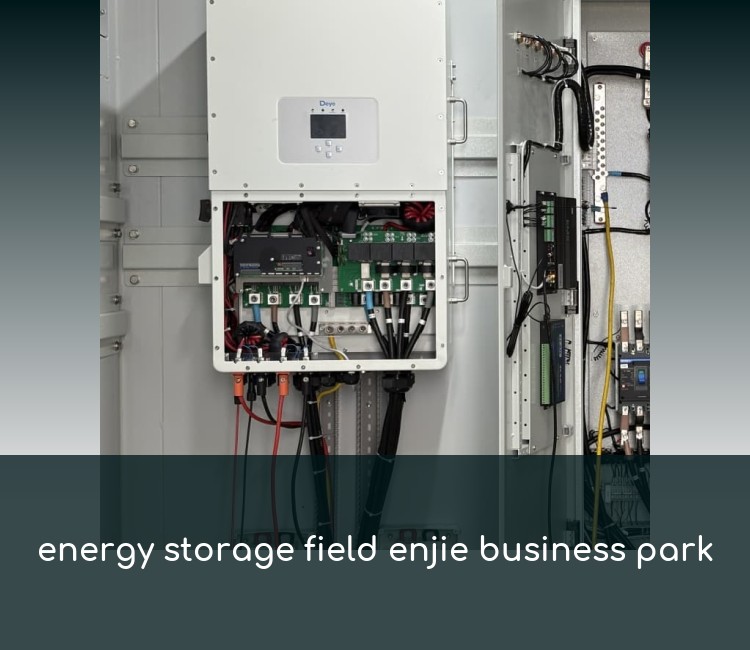 energy storage field enjie business park