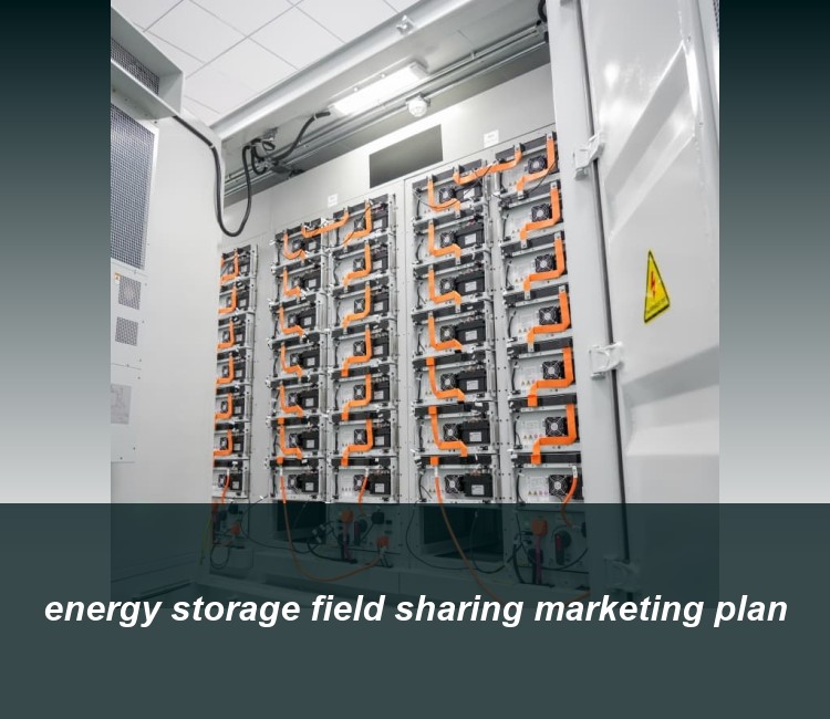 energy storage field sharing marketing plan