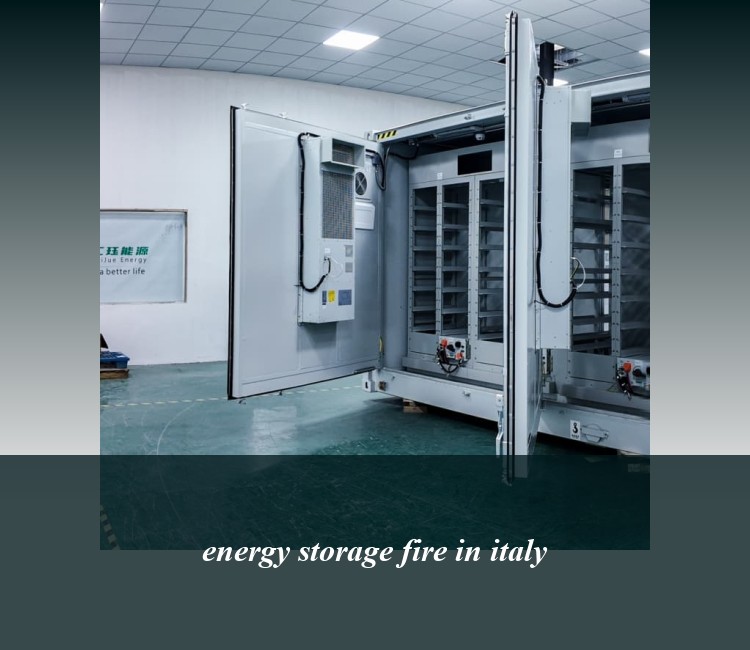 energy storage fire in italy