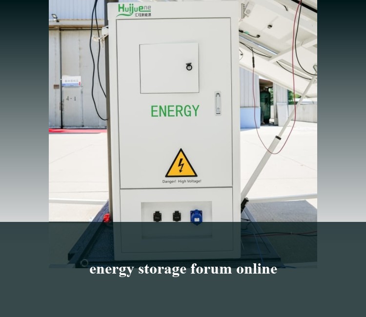 energy storage forum online