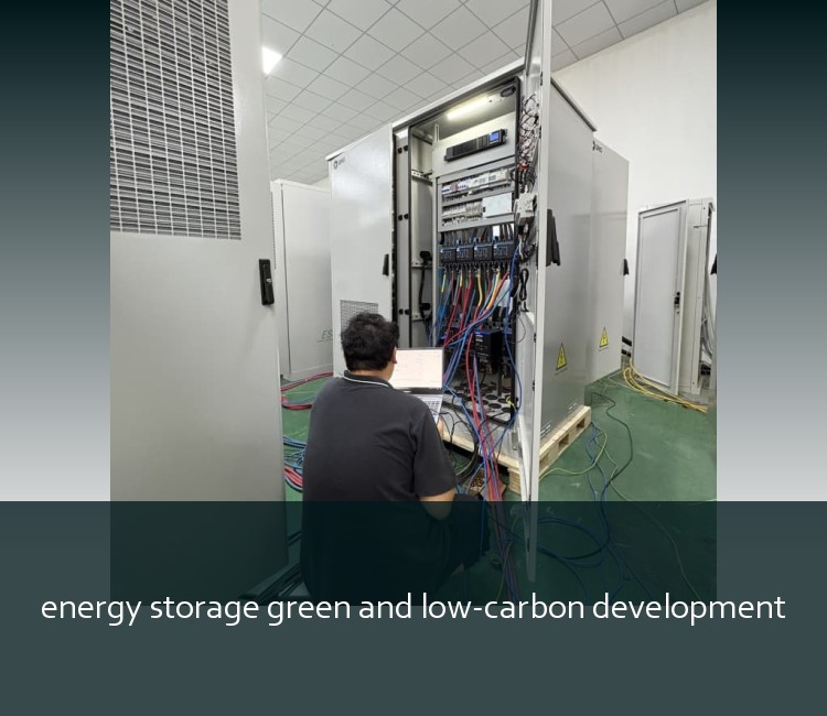 energy storage green and low-carbon development