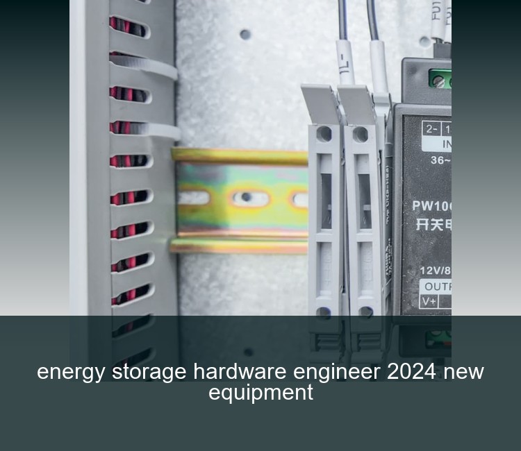 energy storage hardware engineer 2024 new equipment