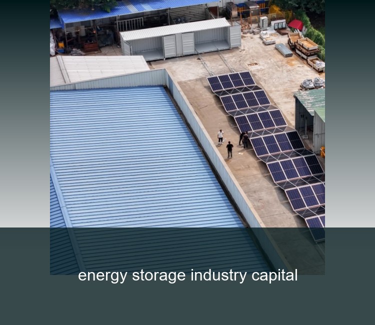 energy storage industry capital
