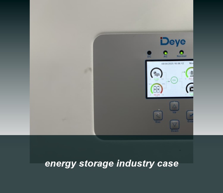 energy storage industry case