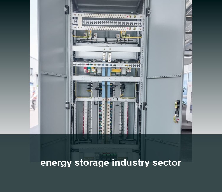 energy storage industry sector