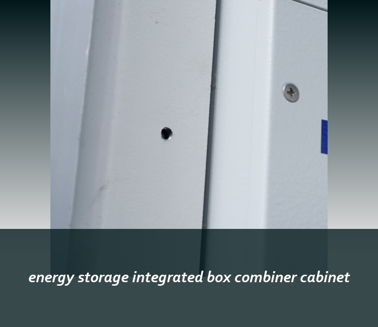 energy storage integrated box combiner cabinet