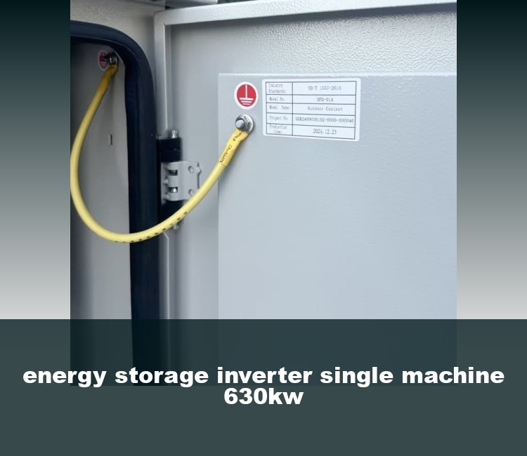 energy storage inverter single machine 630kw