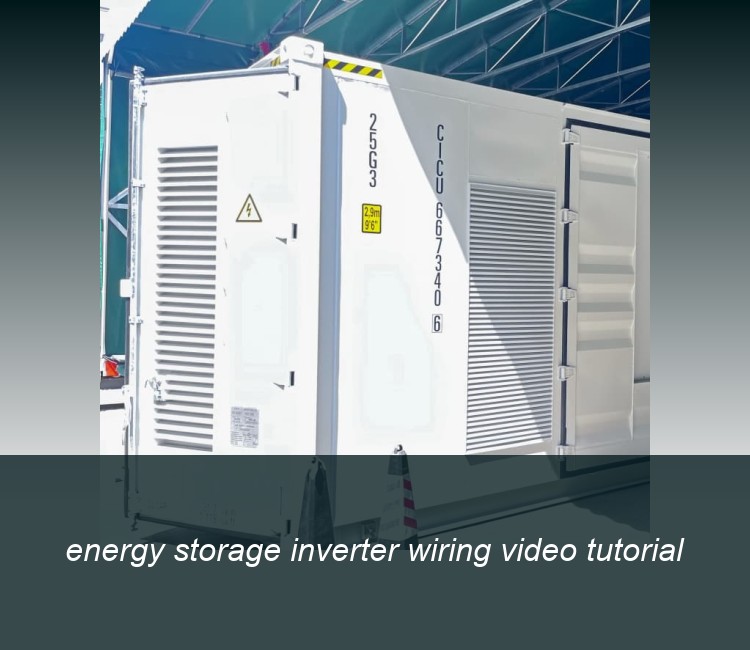 energy storage inverter wiring video tutorial