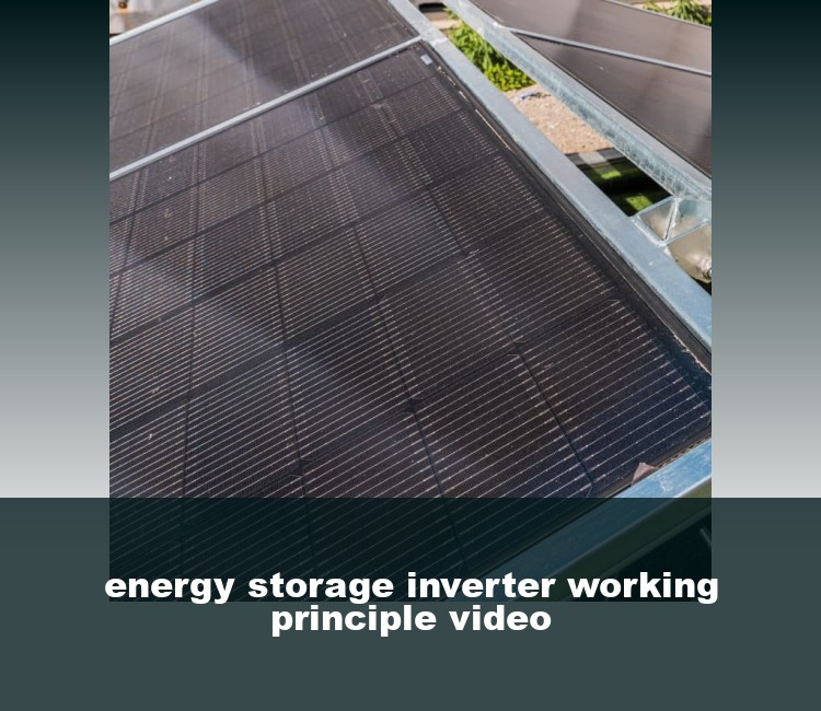 energy storage inverter working principle video