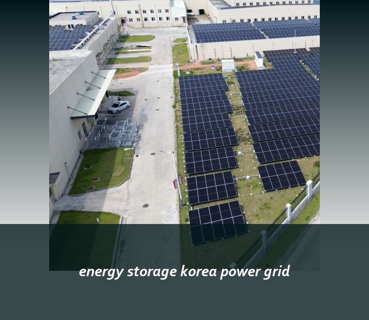 energy storage korea power grid