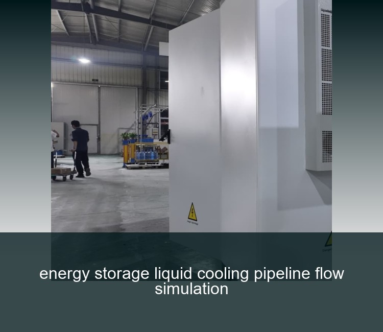 energy storage liquid cooling pipeline flow simulation