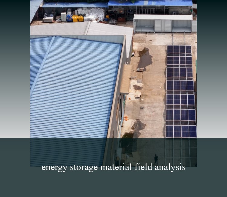 energy storage material field analysis