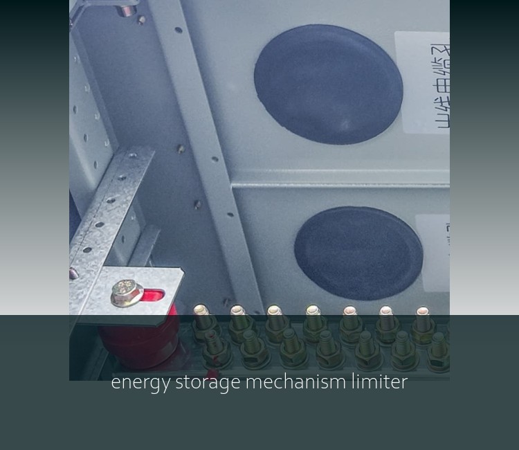 energy storage mechanism limiter