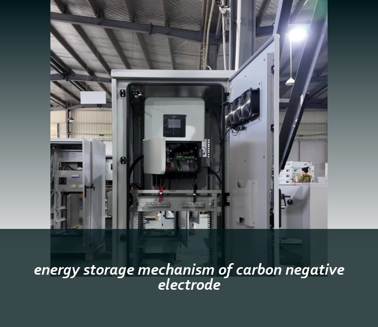 energy storage mechanism of carbon negative electrode