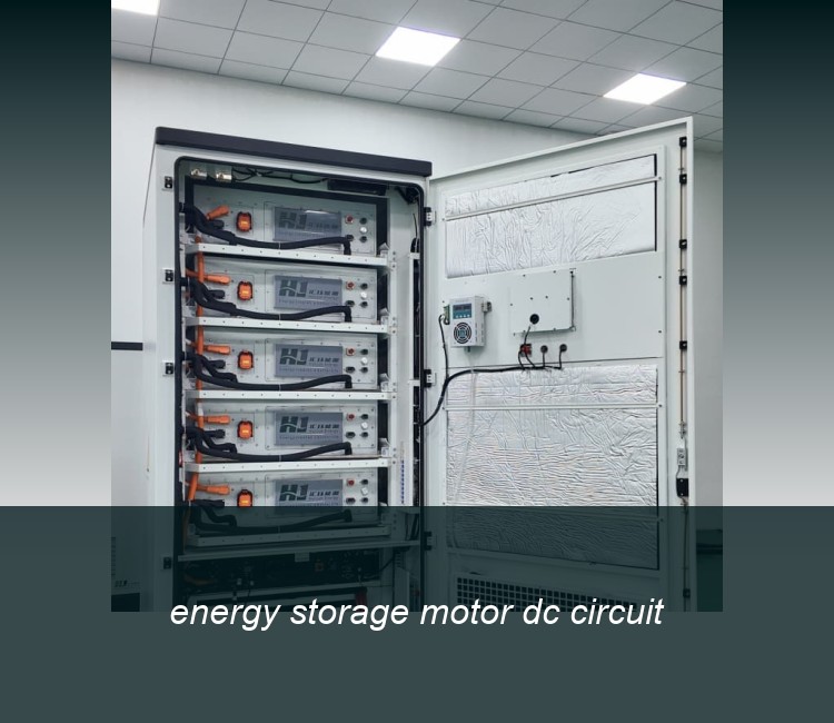 energy storage motor dc circuit