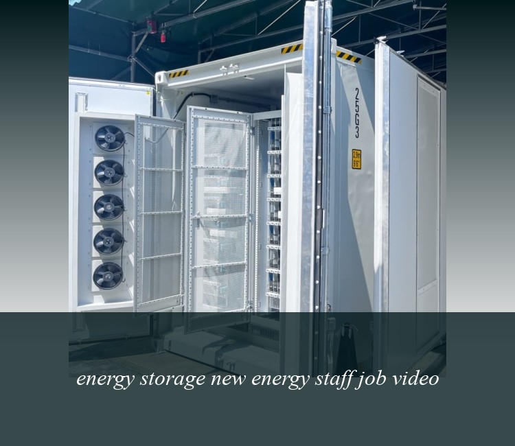 energy storage new energy staff job video
