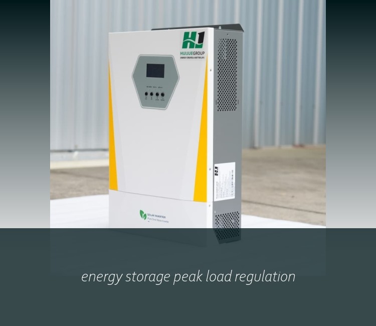 energy storage peak load regulation