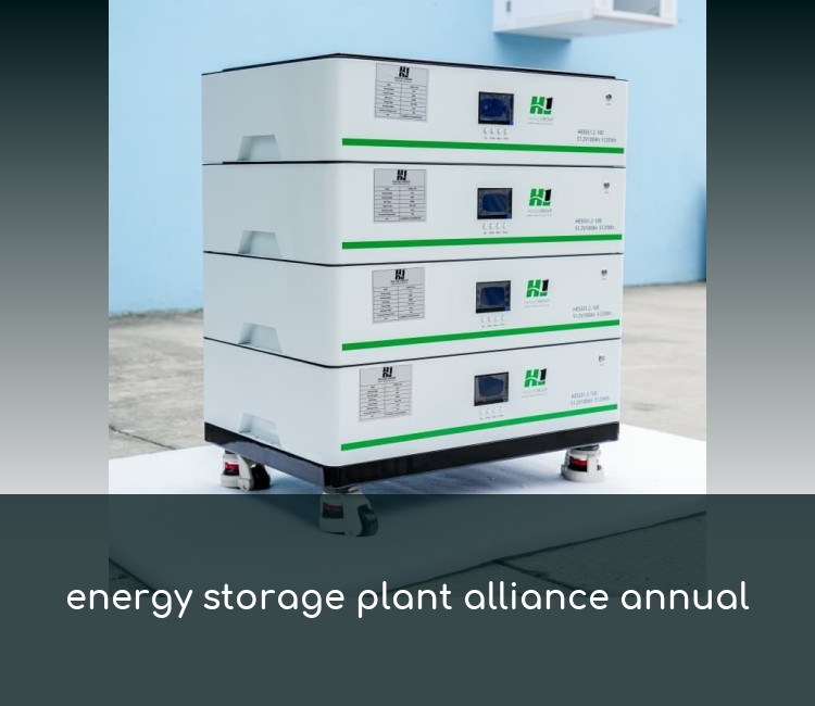 energy storage plant alliance annual