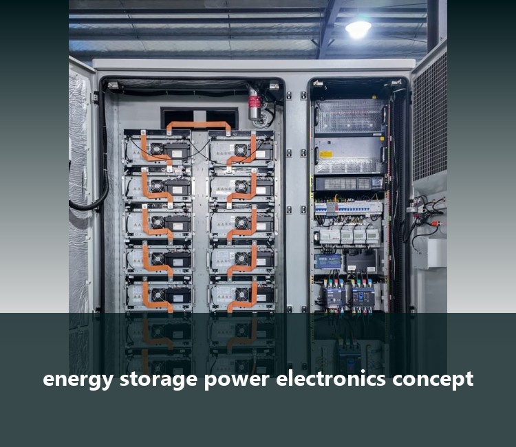 energy storage power electronics concept