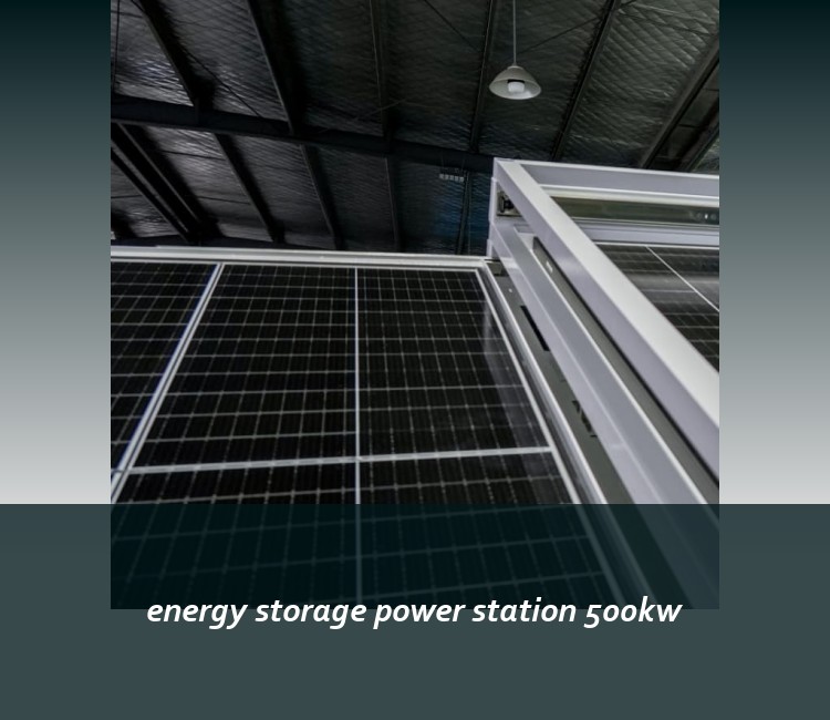 energy storage power station 500kw