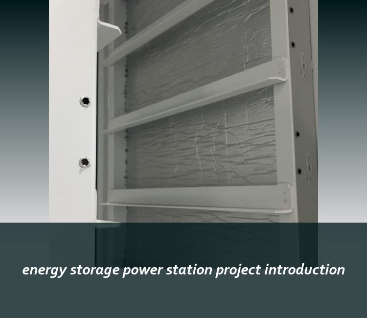 energy storage power station project introduction