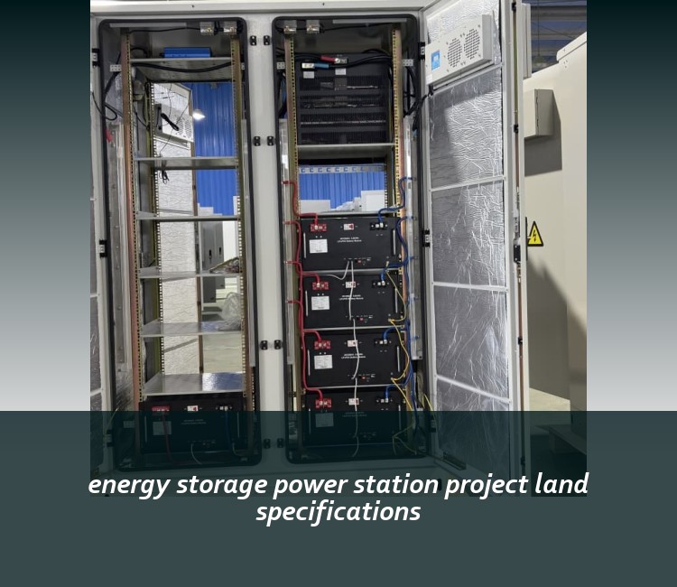 energy storage power station project land specifications