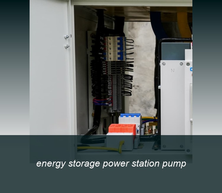 energy storage power station pump