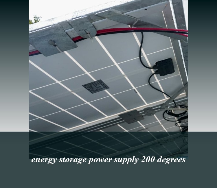 energy storage power supply 200 degrees