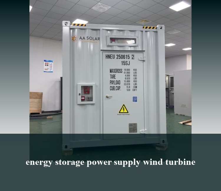energy storage power supply wind turbine