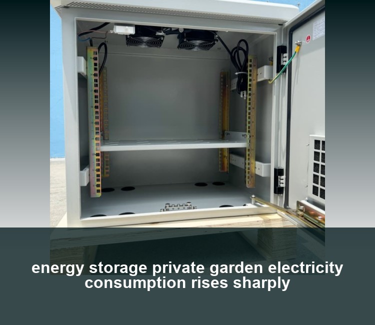 energy storage private garden electricity consumption rises sharply