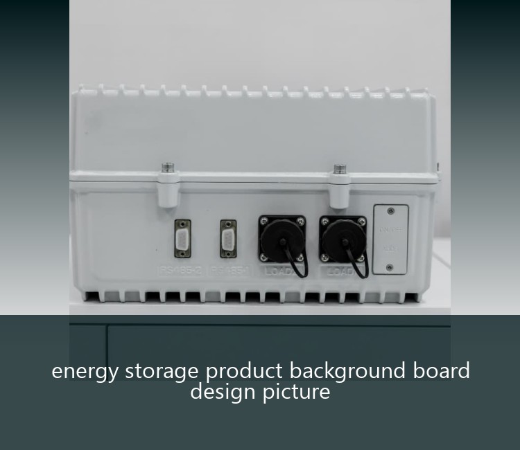 energy storage product background board design picture