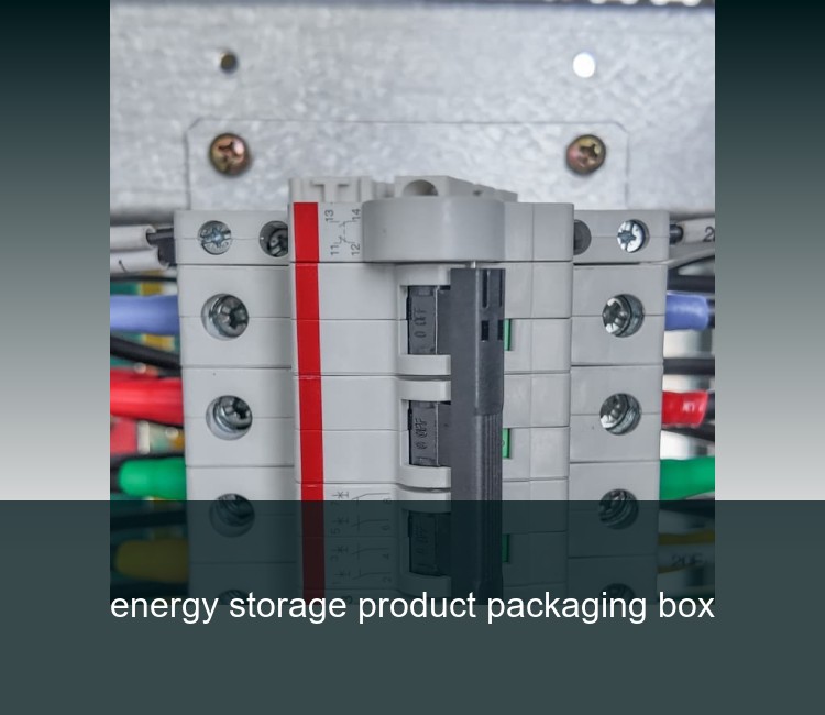 energy storage product packaging box